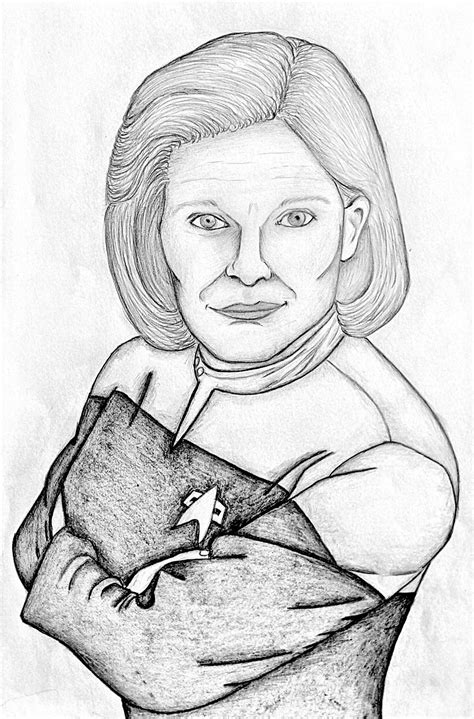 Captain Kathryn Janeway by Sofen on DeviantArt
