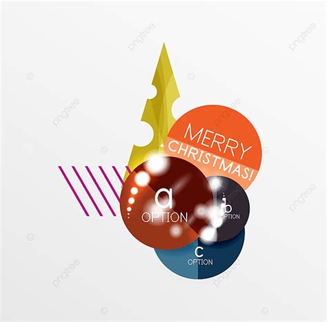 Christmas New Years Vector Art Png Christmas Or New Year Promo Labels