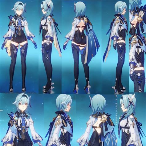 Eula Genshin Impact reference | Character design, Anime character ...