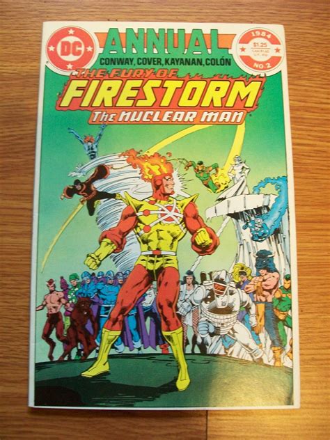 Firestorm Annual The Nuclear Man Fury Of Firestorm Comic Book