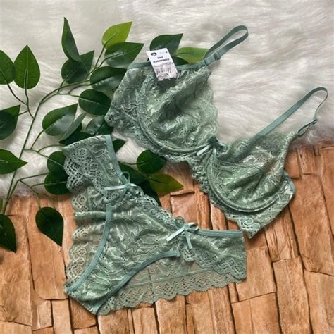Conjuntos Meia Taça Sem Bojo Renda Aro Atacado Lingerie Frete grátis