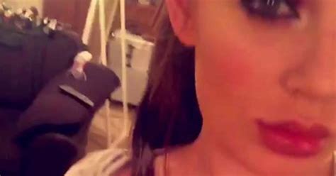 Chelsea Ferguson strips for topless tease as boob exposé verges on