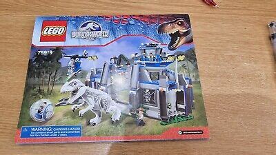 LEGO JURASSIC WORLD Indominus Rex Breakout 75919 INSTRUCTION ONLY