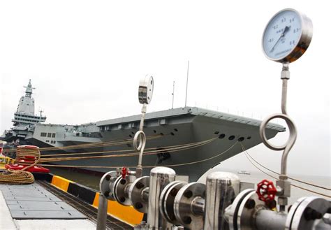 Chinas Aircraft Carrier Fujian Sets Out For Maiden Sea Trials Xinhua