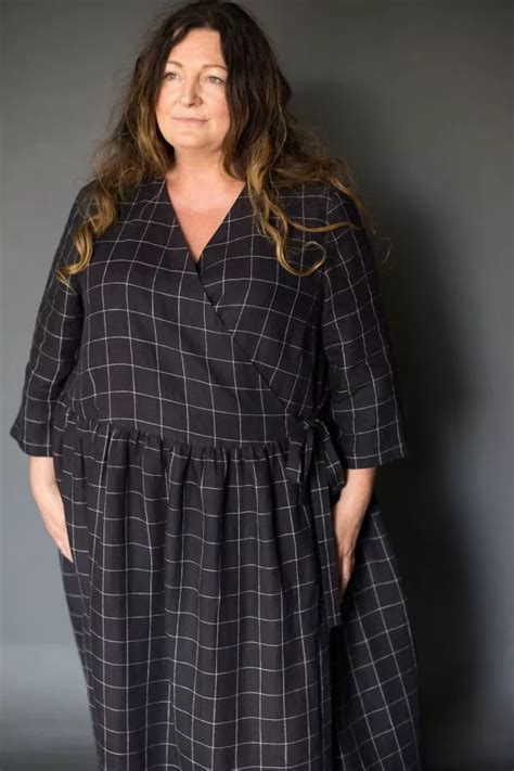 The Etta Wrap Dress Sewing Pattern