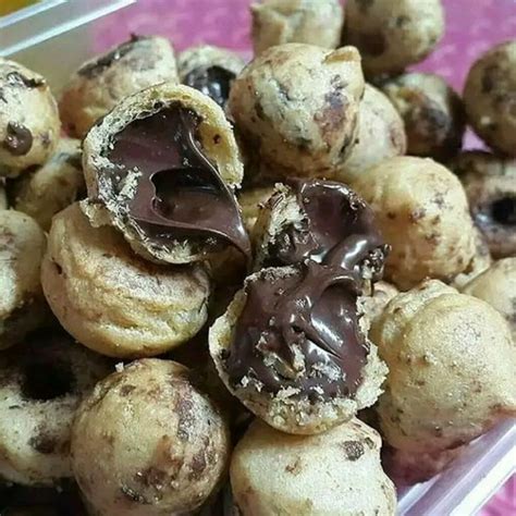 Jual Kue Soes Coklat Sus Cokelat Cemilan Manis Sus Kering Bandung