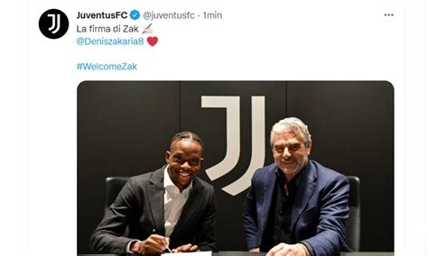 Juve Ufficiale Zakaria Le Cifre Primapagina Calciomercato