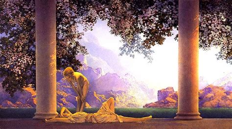 Maxfield Parrish Golden Age Illustrator Tuttart Pittura