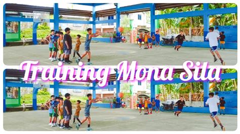 Practice Mona Sila Para Matoto Silang Mag Basketball Youtube