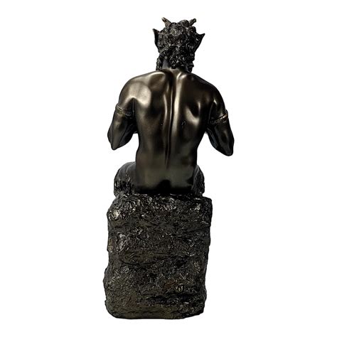 Pan Satyr Greek Nude God Of Nature Faunus Statue Sculpture Bronze Effect Greek Artworks