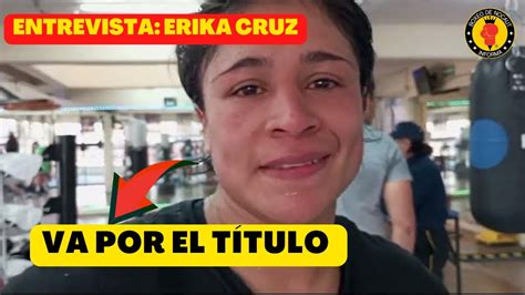 Erika Dinamita Cruz Disputa Cetro Supergallo Wba A La Venezolana