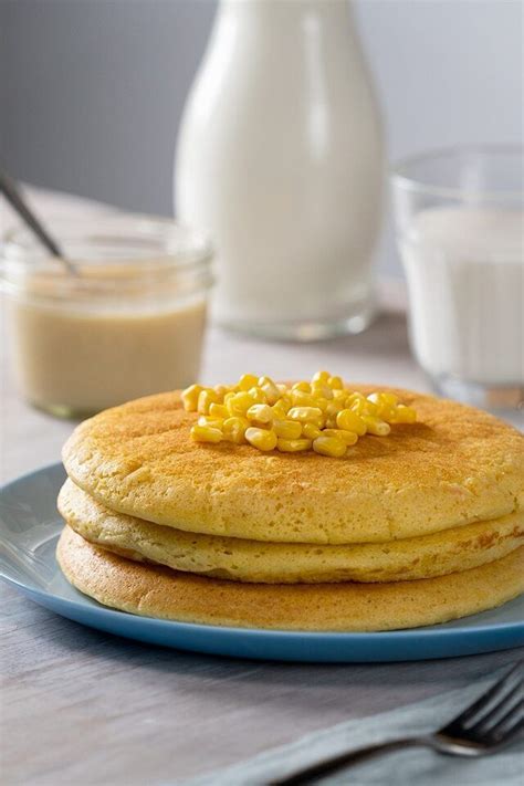 Hot Cakes De Elote Receta De Elote Hotcakes Hotcakes De Avena