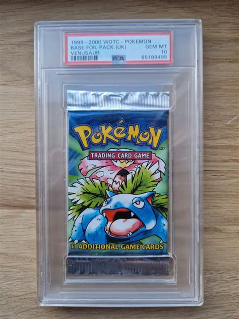 Wizards Of The Coast Booster Pack Pokemon Base Set Foil Pack Venusaur