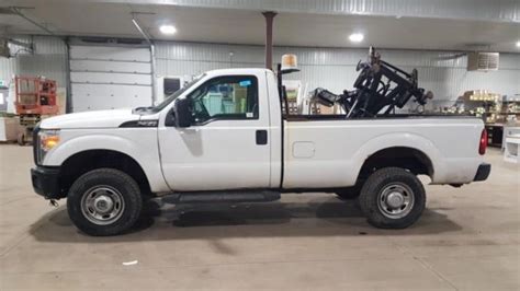 2012 Ford F350 XL Super Duty Pick Up Truck W Plow In Puslinch Ontario