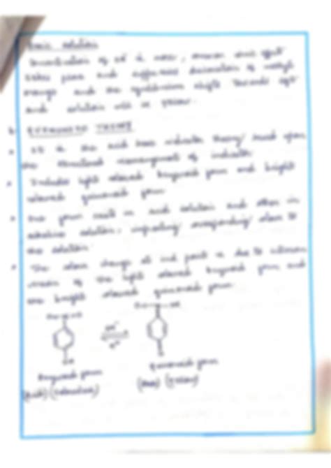 Solution Theory Of Acid Base Indicators Studypool