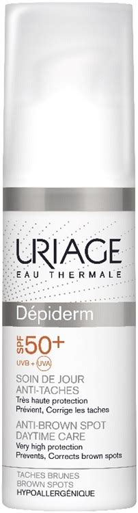 Крем Uriage Depiderm Anti-Brown Spots Daytime Care SPF50+ 30мл — купить ...