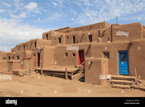 Taos Pueblo Unesco World Heritage Site Taos New Mexico United