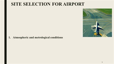 AIRPORT Engineering Factors Affecting Site Selection YouTube