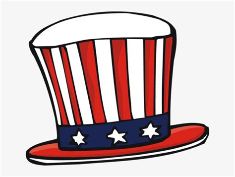 Uncle Sam Top Hat Uncle Sam Hat Transparent Transparent Png X