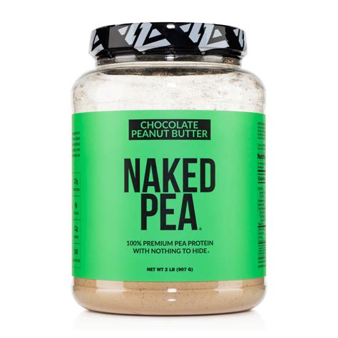 Amazon Naked Pea Chocolate Peanut Butter Protein From Us Canadian Farms Organic Cocoa