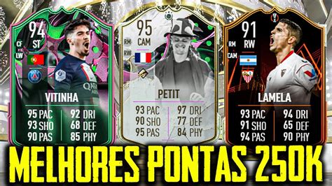 MELHORES PONTAS ATÉ 250K BONS E BARATOS FIFA 23 FIFA 23 ULTIMATE TEAM