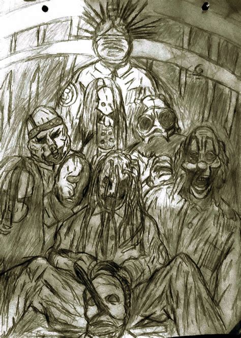 FUCK IT ALL FUCK THIS WORLD FUCK EVERYTHING YOU STAND FOR Drawing By Me R Slipknot