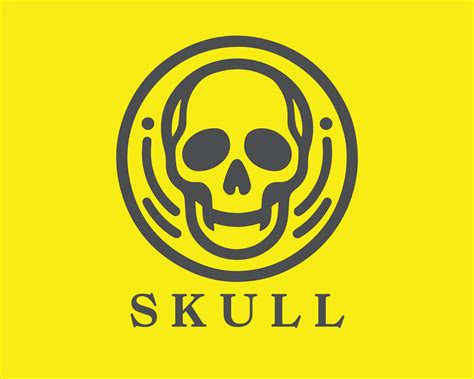 Skull Logo Design Template 47748732 Vector Art at Vecteezy