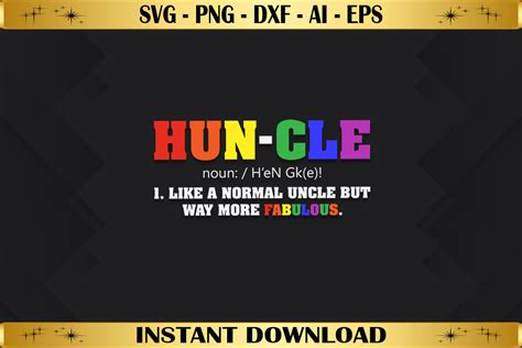 Uncle Gay Saying Graphic By Abhamidakon Creative Fabrica