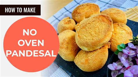 How To Make No Oven Pandesal No Oven Bread Air Fryer Bread YouTube