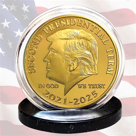Donald Trump Second Term Tribute Coin 24k