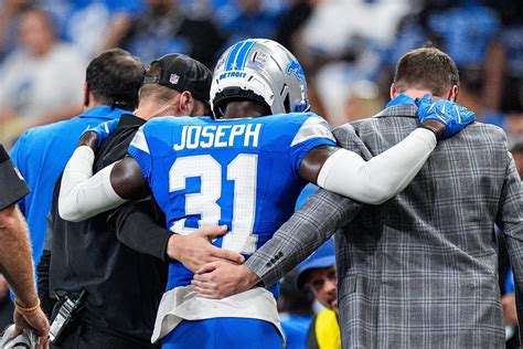 Kerby Joseph injury update: Lions star safety back in game after