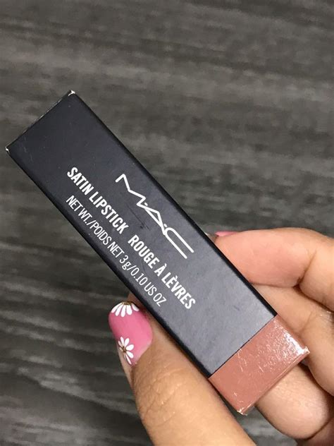 Used MAC 804 Cherish Satin Lipstick Nude Natural Looking Beauty