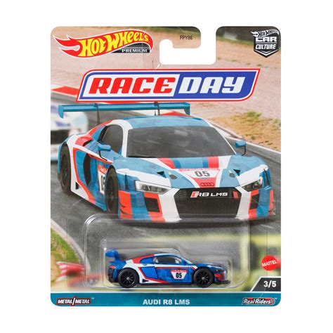 Miniatura Hot Wheels Premium Audi R LMS Counting Minis