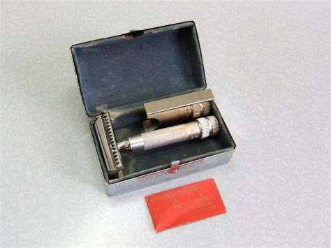 Set West Germany Vintage Merkur Brumml Slant De Safety Razor