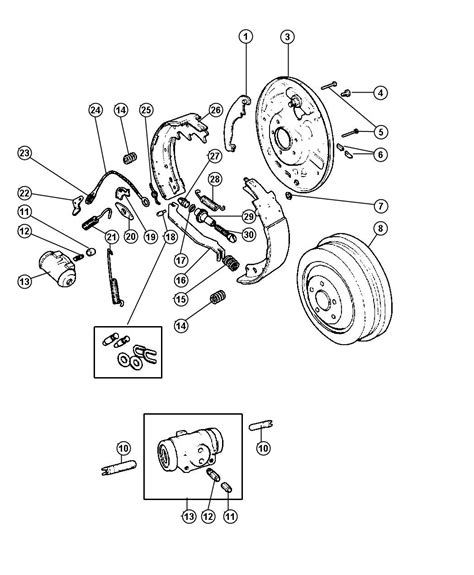 Dodge Ram 1500 Spring Right Or Left Parking Brake Strut Ldalanguage