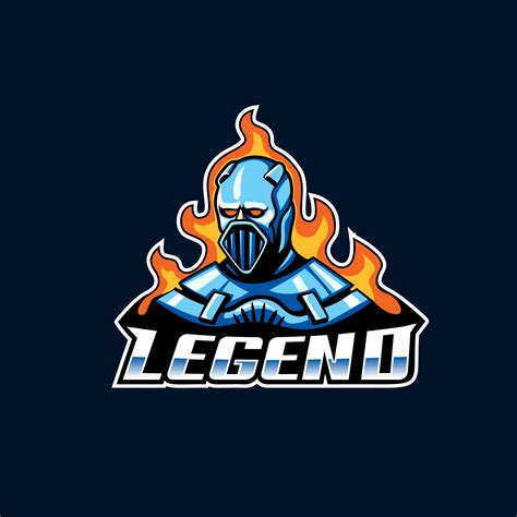 legend mascot logo icon design concept  vector art  vecteezy