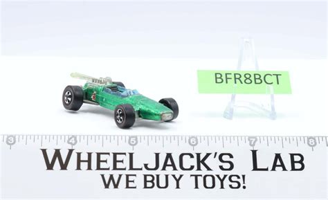 Brabham Repco F Green Redline Hot Wheels Mattel Vintage RL Wheeljack S Lab