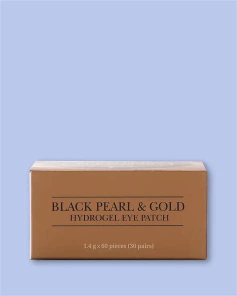 Petitfee & Koelf Black Pearl & Gold Hydrogel Eye Patch - Eye Masks ...