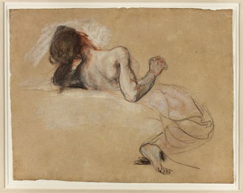 Crouching Woman Eugène Delacroix French 1798 1863 Google 艺术与文化