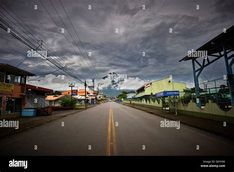 Mount Arenal Volcano Viewed From La Fortuna Stock Photo Alamy