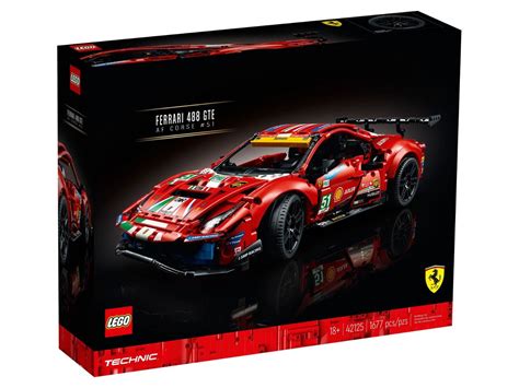 LEGO ЛЕГО 42125 Цена ТЕХНИК - Ферари 488 GTE 'AF Corse #51