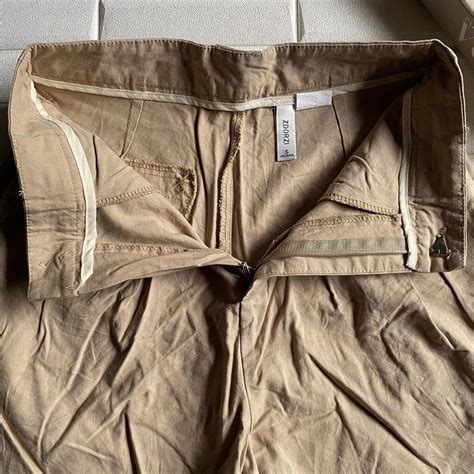Highwaist Nude Trouser Shorts Women S Fashion Bottoms Shorts On Carousell