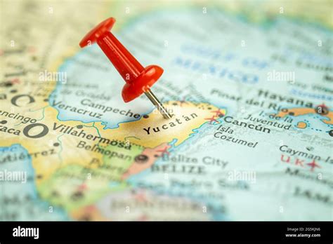 Mexico Map Pin Hi Res Stock Photography And Images Alamy