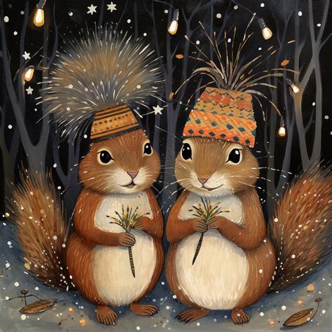 Celebration Squirrel Free Stock Photo - Public Domain Pictures