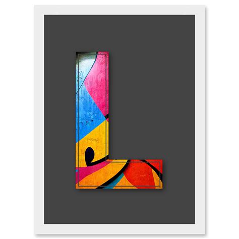 Letter L In Graffiti