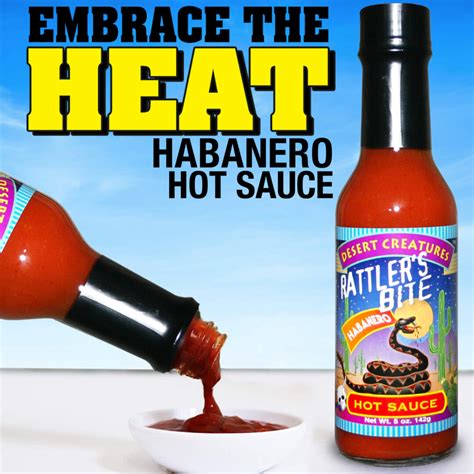 Desert Creatures Rattler S Bite Habanero Hot Sauce Ass Kickin