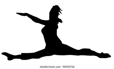Silhouette Girl Sitting Naked Woman Reflection Stock Vector Royalty Free 2138646875 Shutterstock