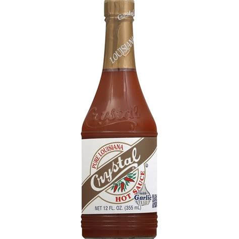 Crystal Hot Sauce With Garlic Oz Instacart