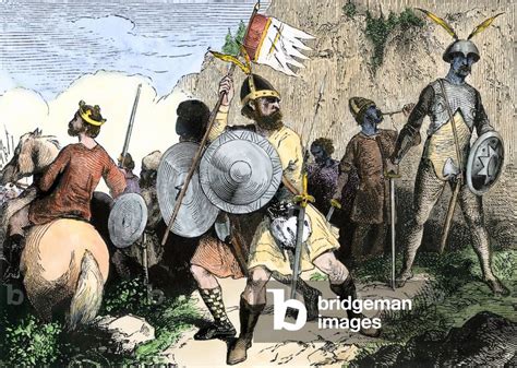 Image Of Anglo Saxon Warriors Of The Th Century British Isles