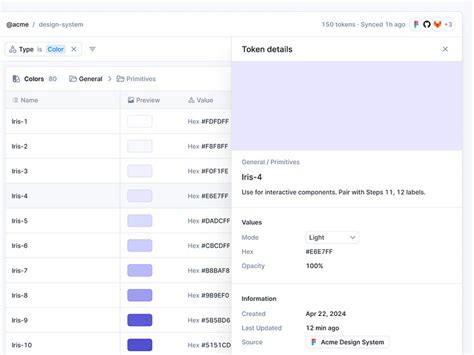 Specify · Token Details Panel By Louis Charachon For Specify On Dribbble